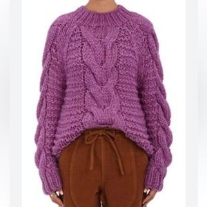 Ulla Johnson Francisca Baby Alpaca Sweater Large